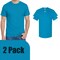 Gildan Sapphire Crewneck Heavy Cotton T-Shirt Bundle for Cricut, Unisex Short Sleeve Blanks for DIY Printing